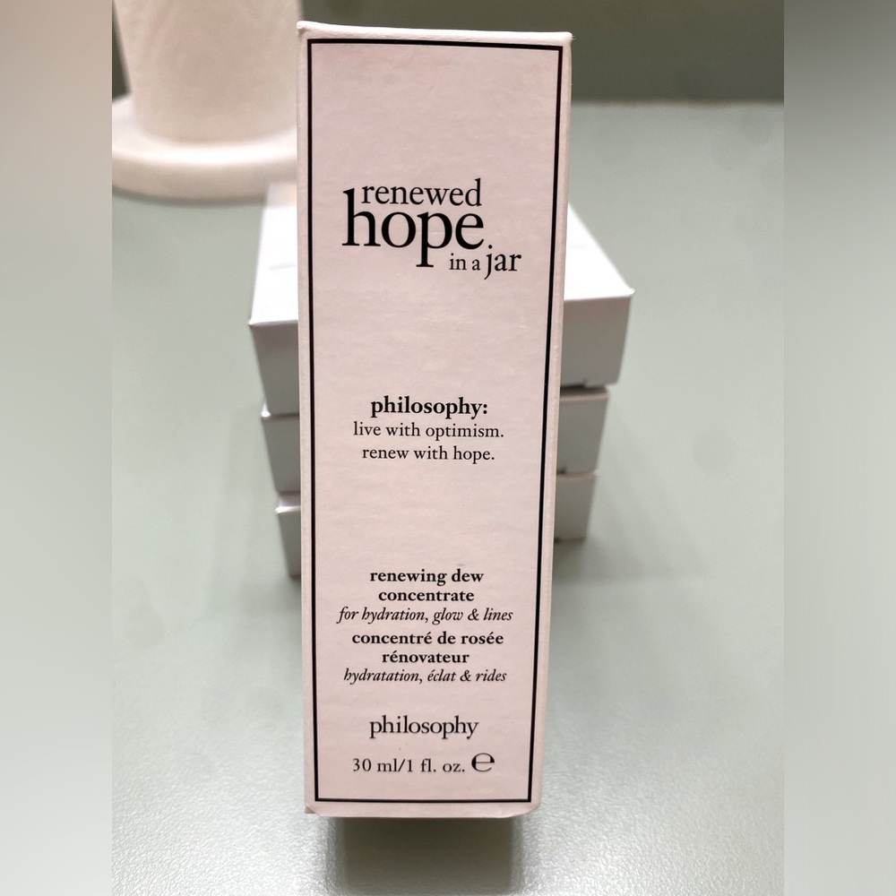 NEW Philosophy Renewing Dew Concentrate Facial Serum
